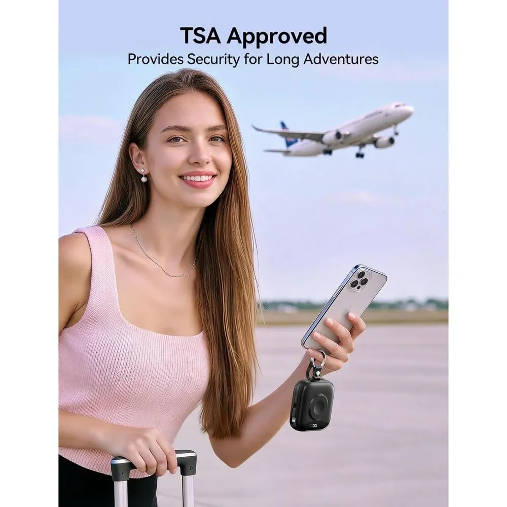New Portable Charger 10000mAh 22.5W Power Bank for iWatch ONLY